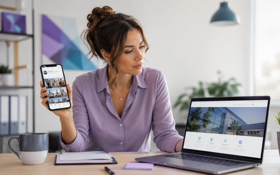 Página web vs redes sociales: ¿Qué necesita realmente tu negocio?